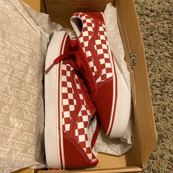 Checkered Chili Pepper Vans - Picture 8 of 8